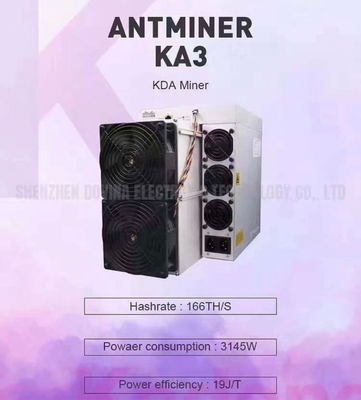 Antminer KA3 166T Crypto Mining Machine Piano minerario Asic Blockchain Kadena Miners
