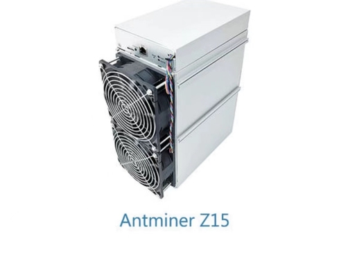 Consumo di Bitmain Antminer 1510W del minatore di Z15 420K Zcash Asic